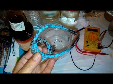 How to clean copper coils from corrosion or oxidation with vinegar so we can reuse them again Video