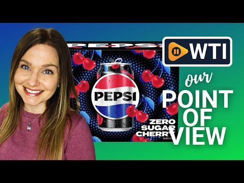 Pepsi Zero Sugar Cherry Soda Pop - WTI product video review