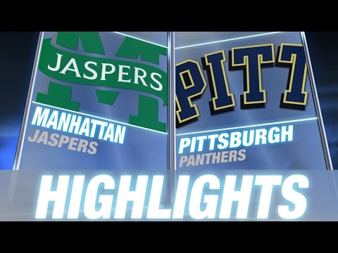 Manhattan vs Pittsburgh | 2014-15 ACC Men's Basketball Highlights