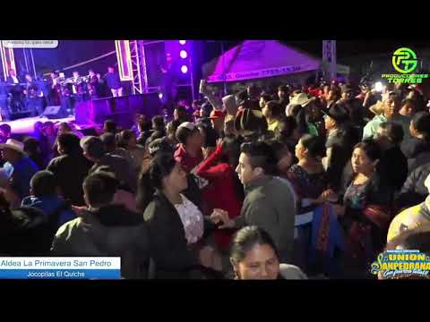 Baile, social, unión Sanpedrana, aldea la primavera, San Pedro Jocopilas, el quiché ￼