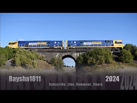 6MP4 - NR70-NR113 (PacNat Toll) Moorabool - Australian Trains by Raysha1811