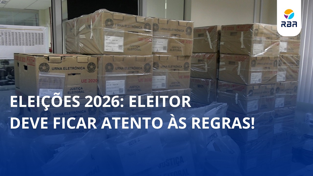 Eleições 2026: eleitor deve ficar atento às regras!