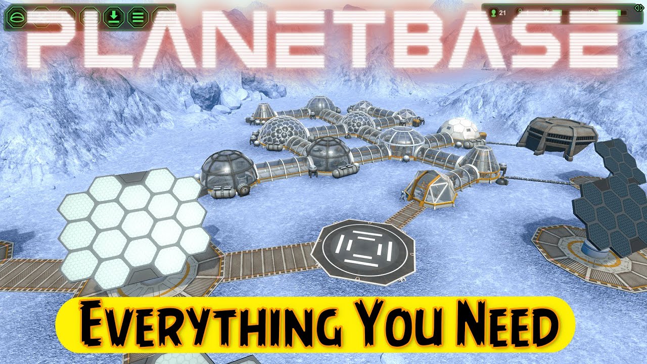 Planetbase Cheats Trainer