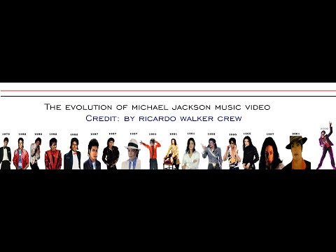 The Evolution Of Michael Jackson's Music Video { Credit : By Ricardo Walker's Crew }