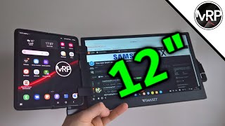 WIMAXIT 12" Portable Monitor. Very light device with very dark display.