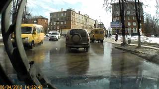 Узловая карта с видео поездки по улице Беклемищева.