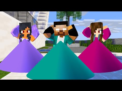 MONSTER SCHOOL : CHICKEN WING MEME APHMAU, JULIA, HEROBRINE PRINCESS - MINECRAFT ANIMATION