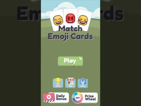 Match Emoji Cards