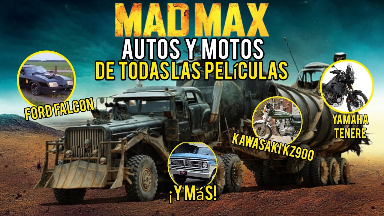 What Cars and Motorcycles Appear in Furiosa and the #MadMax Movies Fury Road The Road Warrior and...