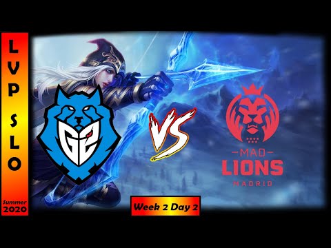 G2 Arctic vs MAD Lions Madrid Highlights | SuperLiga Orange Summer 2020 | Week 2 Day 2