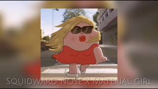 Cover art for Squidward Nose & Material Girl