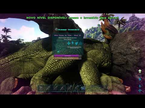 ARK: Survival Evolved #2 domesticando um trike