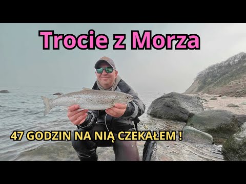W KOŃCU JĄ ZŁOWIŁEM! WYPRAWA NA MORSKIE TROCIE Z BRZEGU. SEZON 2 EPISODE 15