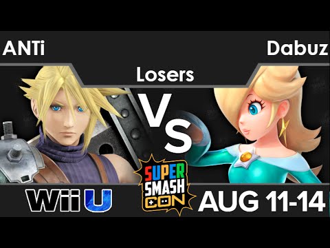 SSC16  - dT | ANTi (Cloud, MK, Mario) vs dT | Dabuz (Rosalina, Olimar) Losers - Smash 4