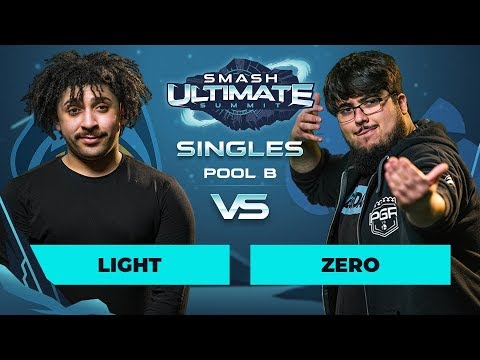 Light vs ZeRo - Singles Pool B: Round 1 - Smash Ultimate Summit