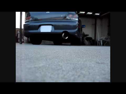 Evo 9 MR Hks Ti Carbon Exhaust.wmv