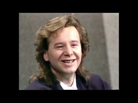 Simple Minds interview Glasgow 1986
