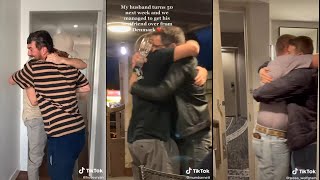 Surprised my husband with his best friend after a long time