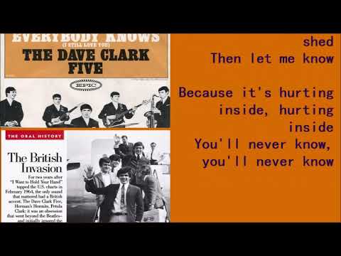 英伦经典   DAVE CLARK  FIVE   HURTING INSIDE   with lyrics