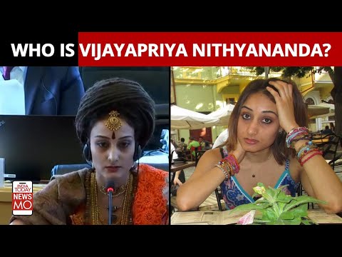 Meet Nithayananda's Disciple Vijayapriya Who Represented 'United States of Kailasa' at the UN