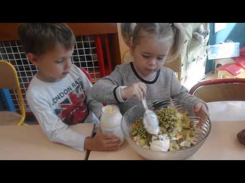 French pupils cooked the lithuanian recipe