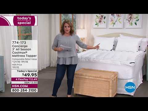 HSN | Not Just White Sale  - Concierge Collection 04.25.2022 - 12 AM