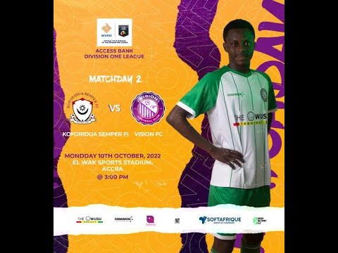 HIGHLIGHTS | Koforidua Semper Fi vs Vision FC (2-1) | Duku On The Scoresheet | ABDOL WEEK 2