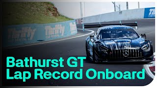 ONBOARD | MEGA Mercedes AMG GT3 Lap Record at Bathurst ⚡