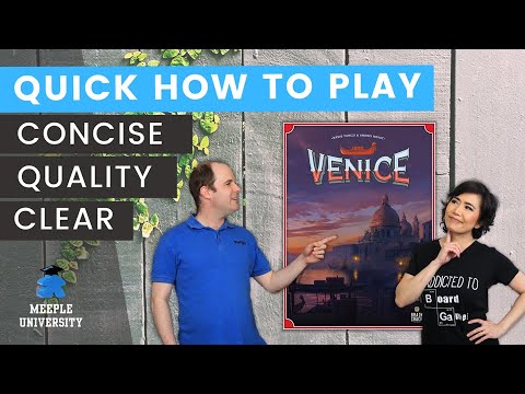 Venice Board Game - Quick How to Play