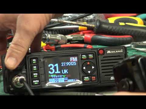 Midland 88 CE MultiNorm CB radio (mobile) - On The Air test