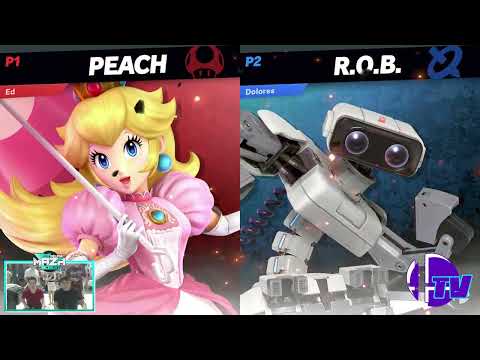 Delfino Maza 2023 Wave D Pools - Ed (Peach) Vs. Dolorius B.I.G (ROB) - SSBU Tournament