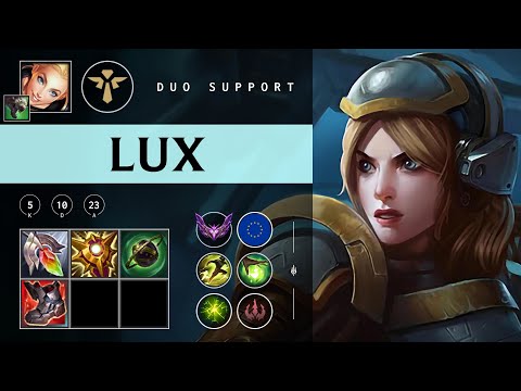 Lux Support vs Thresh - EUW Master Patch 25.22