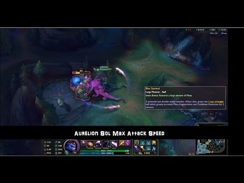 [PBE] Aurelion Sol Max Attack Speed