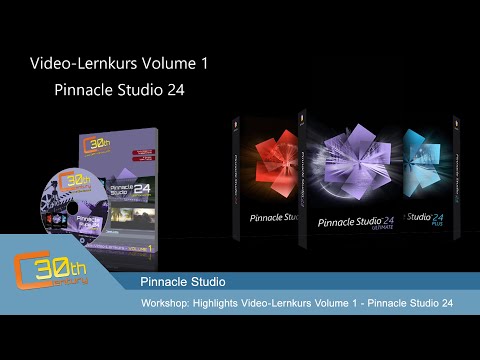 Highlights Video-Lernkurs Volume 1 - Pinnacle Studio 24