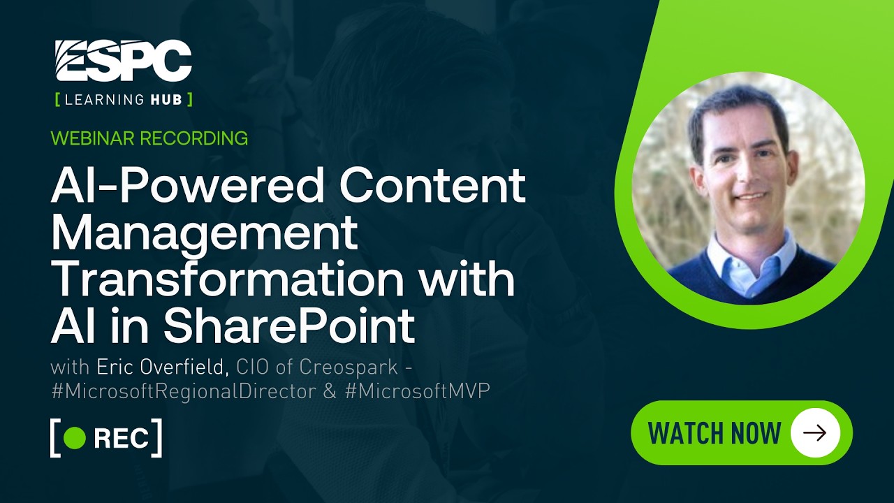AI-Powered Content Management Transformation with AI in SharePoint