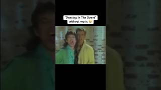 David Bowie &amp; Mick Jagger &#39;Dancing in the Street&#39; w/o music 🤪