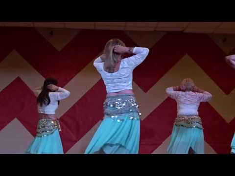Flames of Arabia belly dance by Sahara Silks 10th Annual Variety Show