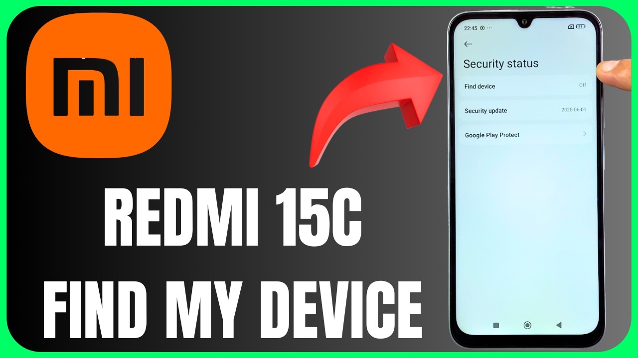 🔒 Redmi 15C Find My Device Disabled Completely 😱📱