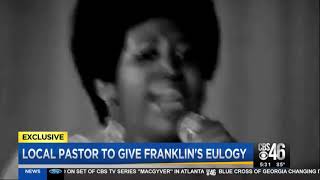 Rev. Jasper Williams Jr.  giving Aretha Franklin&#39;s Eulogy