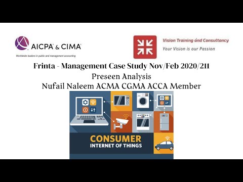 Frinta Preseen Analysis November 2021 February 2022 #CIMAGLOBAL #CIMAINDIA #CIMASTUDENT #CGMA #FLP