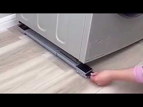 Washing Machine Stand Movable Adjustable Refrigerator Raised Base Mobile Roller