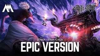 Download lagu 𝐉𝐔𝐃𝐀𝐒 - 𝙻𝚊𝚍𝚢 𝙶𝚊𝚐𝚊 | Gojo vs Sukuna Version | Epic Orchestral Cover | Jujutsu Kaisen   呪術廻戦 mp3