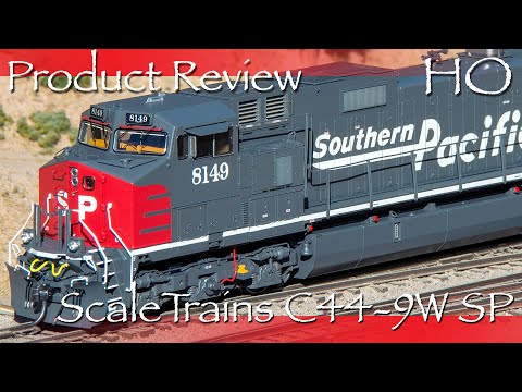 Product Review HO ScaleTrains C44-9W SP (has one error - see description)
