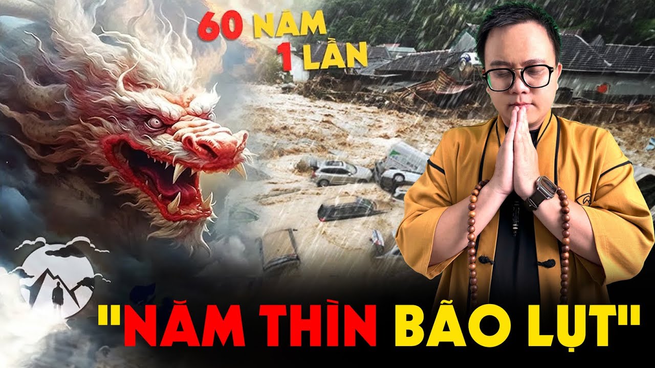 Năm Thìn Bão Lụt liệu có lặp lại sau 60 năm 1 lần???