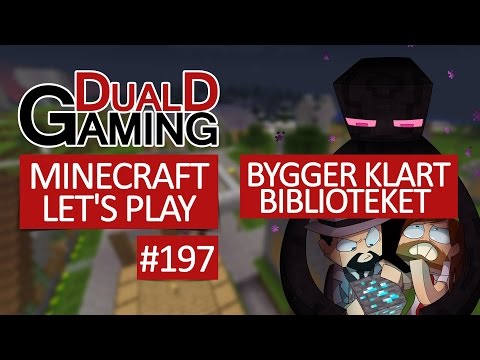 Minecraft Let's Play - Episode #197 - Bygger klart Biblioteket