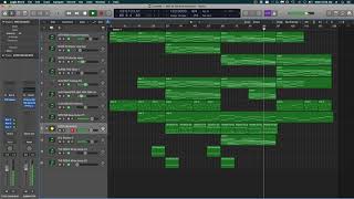 Video thumbnail for Making Progressive Rock Using No Real Instruments - Logic Pro X - "Man to Machine" by Matthew B. Carter