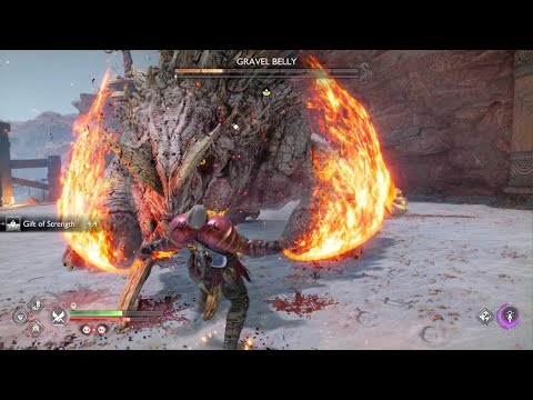 GOD OF WAR RAGNAROK - GRAVEL BELLY (Give Me God of War Mode)