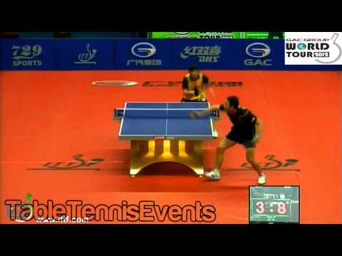 Xu Xin Vs Lee Seungjun : Round 1 [China open 2012]