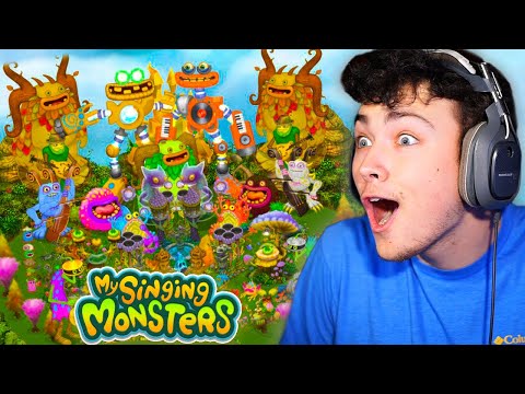 MY FIRST TIME PLAYING MY SINGING MONSTERS...