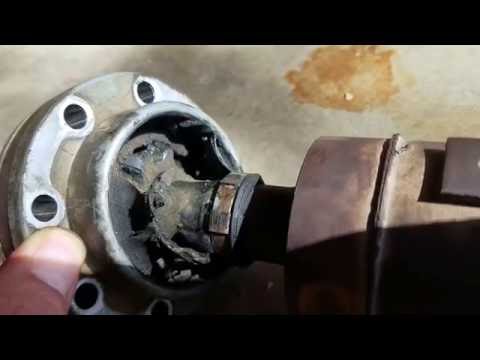 Lifted Jeep Wrangler JK driveshaft CV joint...common failure